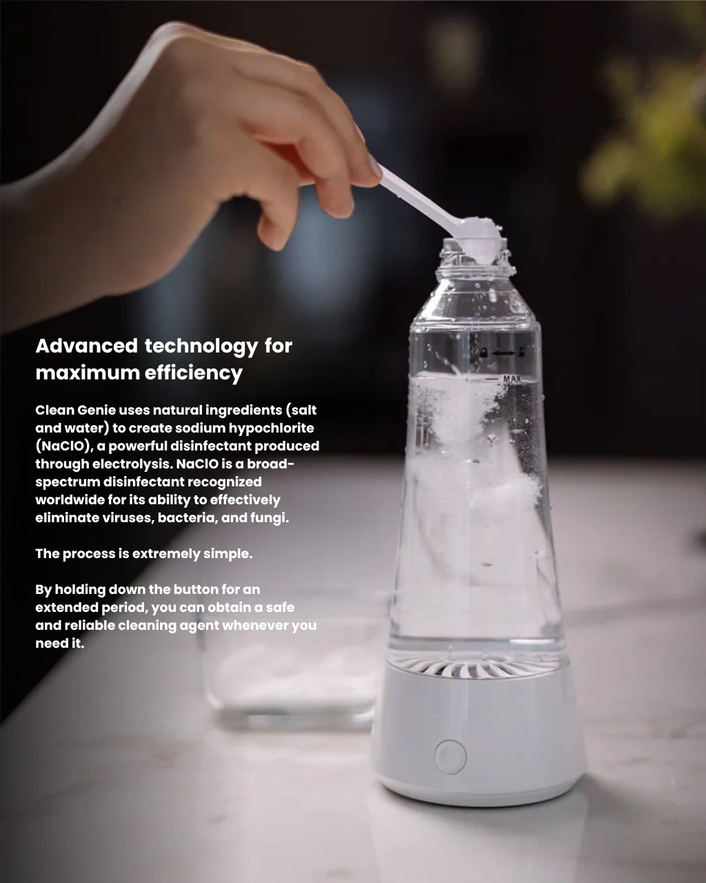 Intelligent Disinfectant Generator